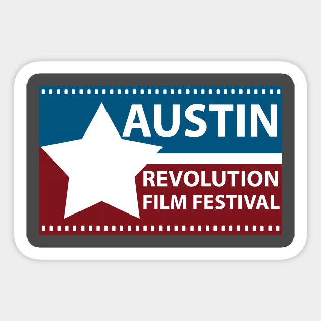 Austin Revolution Film Festival alt logo Sticker by Austin Revolution Film Festival